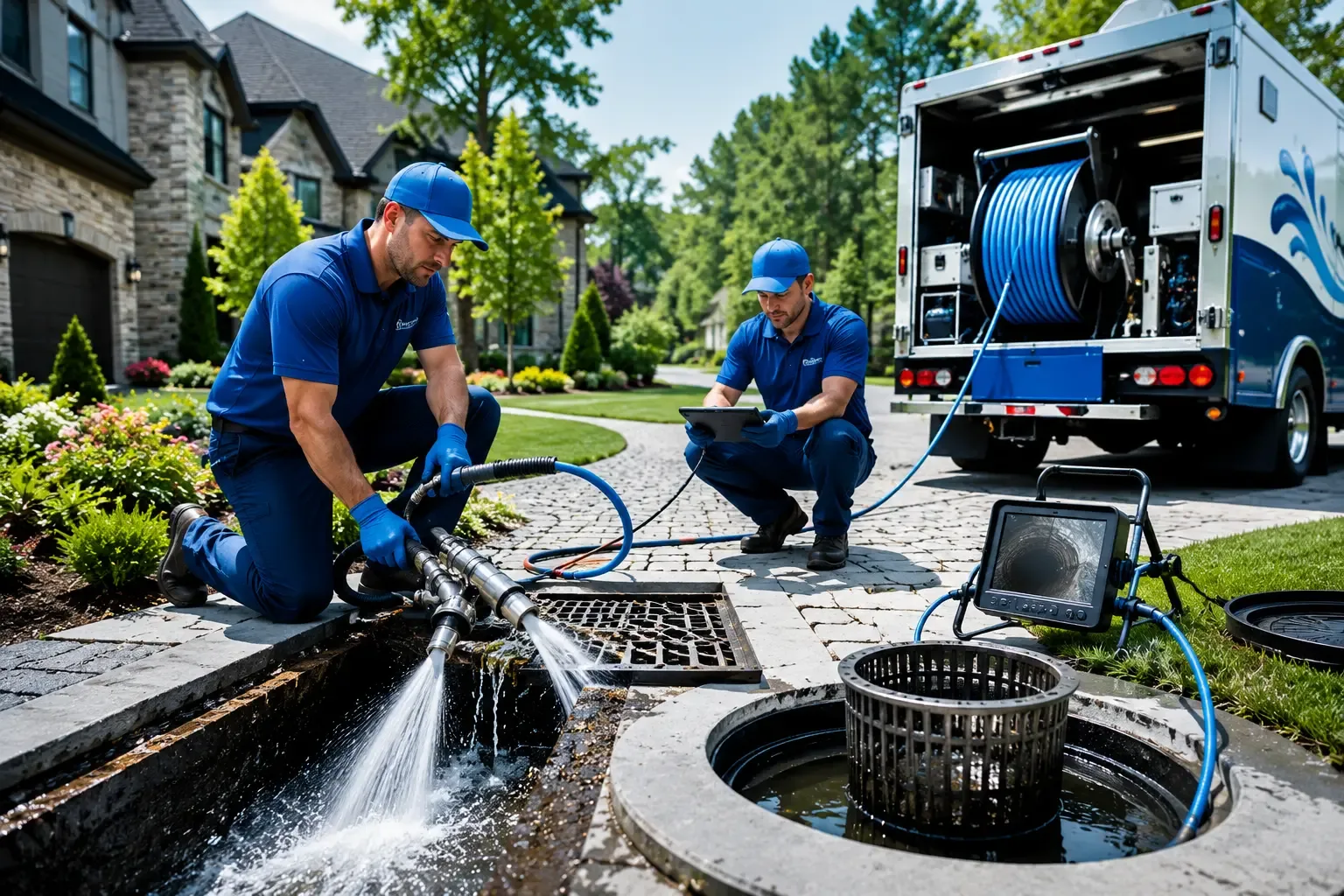 Local outdoor drain cleaning professionals in Reeseville, WI