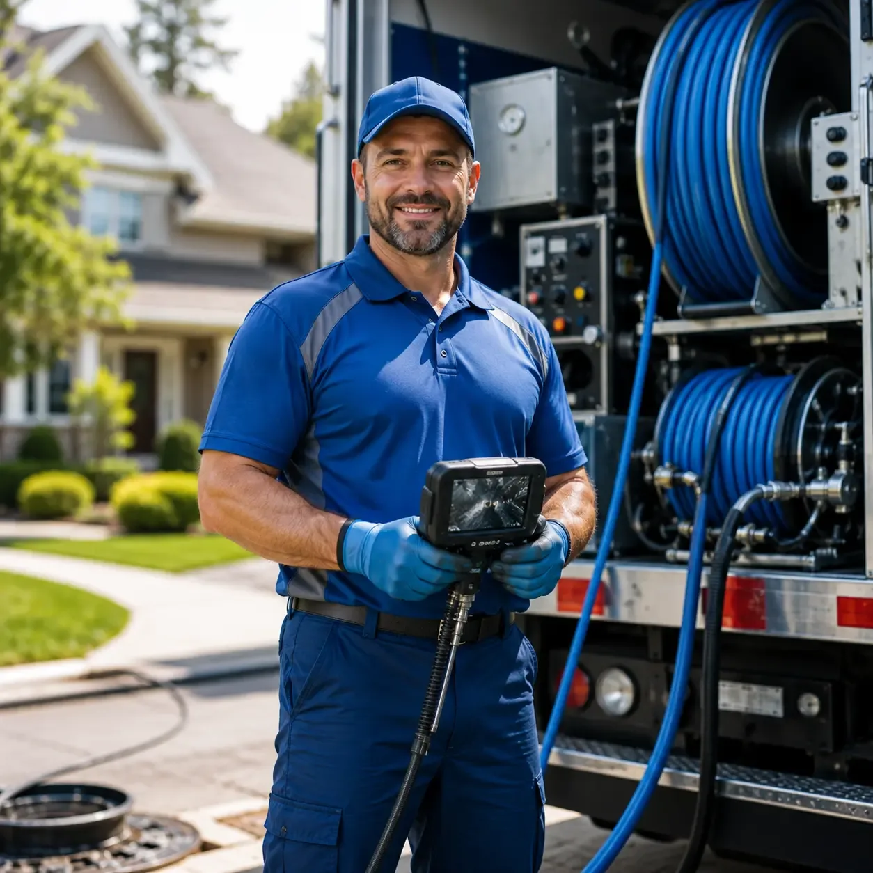 Local outdoor drain cleaning specialists in Reeseville, WI